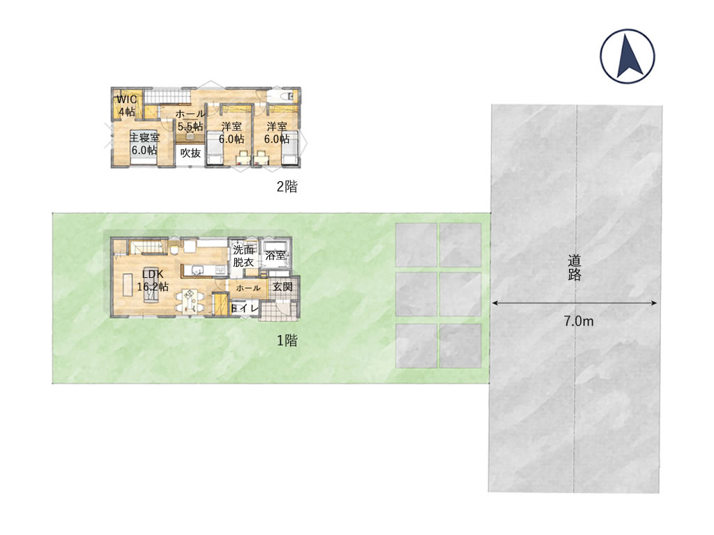 【成約済】塩尻市大門幸町 Ⅱ 北棟ギャラリー