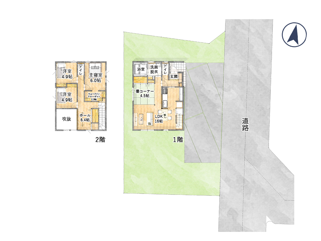 【成約済】松本市 里山辺Ⅴ 北棟ギャラリー